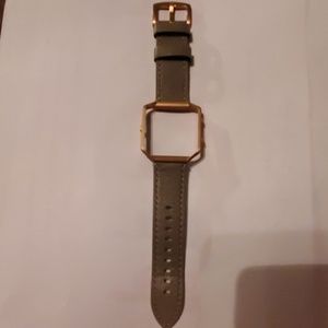 Leather Fitbit Blaze band
